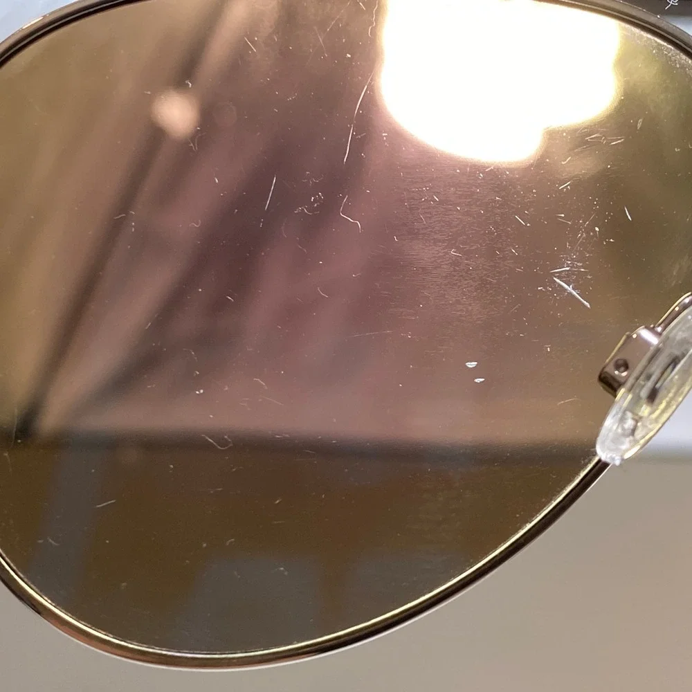 Maui Jim MJ-264 Mavericks Sunglasses Unisex Silver Blue Titanium 61-14-137